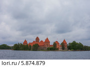 Замок Тракай, Литва (2014 год). Стоковое фото, фотограф Литвяк Игорь / Фотобанк Лори