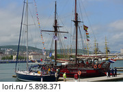 Международная парусная регата "SCF Black Sea Tall Ships Regatta 2014", участник регаты , порт Новороссийск. Редакционное фото, фотограф Игорь Архипов / Фотобанк Лори