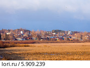 Город Кологрив. Вид (2014 год). Стоковое фото, фотограф Сергей Лаврентьев / Фотобанк Лори