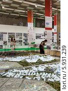 Зал проектов и конкурсов на выставке Арх Москва 2014. Редакционное фото, фотограф Родион Власов / Фотобанк Лори