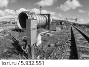Газоходы котла. Полигон хранения технологического оборудования (2014 год). Редакционное фото, фотограф Валерий Акулич / Фотобанк Лори