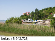 Архипо-осиповка. Вид на устье реки Вулан. (2009 год). Редакционное фото, фотограф Вячеслав Зеленин / Фотобанк Лори