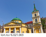 Православная церковь Святого Александра Невского (1825 г.). Рига, Латвия (2014 год). Стоковое фото, фотограф Иван Марчук / Фотобанк Лори