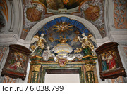 Интерьер костела Иезуитов во Львове (2013 год). Стоковое фото, фотограф Овчинникова Ирина / Фотобанк Лори