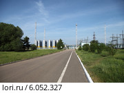 Электролизная станция с ресиверами хранения водорода. Березовская ГРЭС. Красноярский край (2014 год). Редакционное фото, фотограф Валерий Акулич / Фотобанк Лори