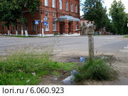 Водопроводная колонка. Город Зарайск (2014 год). Стоковое фото, фотограф Яна Королёва / Фотобанк Лори