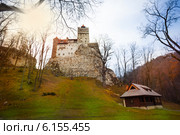 Замок Бран (замок Дракулы), Румыния (2014 год). Стоковое фото, фотограф Сергей Новиков / Фотобанк Лори