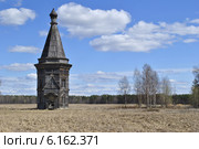 Сретенско-Михайловская церковь в Красной Ляге. Россия, Каргопольский район (2011 год). Стоковое фото, фотограф Яковлев Сергей / Фотобанк Лори
