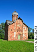 Церковь Петра и Павла в Кожевниках в Великом Новгороде (2014 год). Стоковое фото, фотограф Овчинникова Ирина / Фотобанк Лори