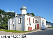 Великий Новгород, церковь Николы белого, 1312-1313 гг (2014 год). Стоковое фото, фотограф Овчинникова Ирина / Фотобанк Лори