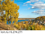 Город Плес, Осень (2009 год). Стоковое фото, фотограф ElenArt / Фотобанк Лори