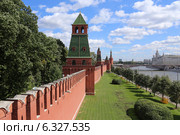 Первая Безымянная башня Московского Кремля (2014 год). Стоковое фото, фотограф Алексей Гусев / Фотобанк Лори