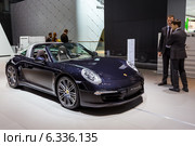 Porsche 911 Targa 4S. МMAC 2014. Редакционное фото, фотограф Сергей Лаврентьев / Фотобанк Лори
