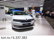 Skoda Rapid. ММАС 2014. Редакционное фото, фотограф Сергей Лаврентьев / Фотобанк Лори