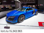 Audi R8 LMX. ММАС 2014. Редакционное фото, фотограф Сергей Лаврентьев / Фотобанк Лори