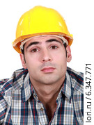 Construction worker. Стоковое фото, фотограф Phovoir Images / Фотобанк Лори
