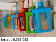 Разноцветные фонарики. Стоковое фото, фотограф Мальцев Артур / Фотобанк Лори