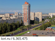 Санкт-Петербург. Новостройка жилого комплекса "Адмирал" в Невском районе (2014 год). Редакционное фото, фотограф Александр Тарасенков / Фотобанк Лори
