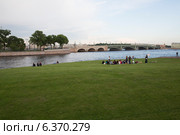 Вид на Троицкий мост в Санкт-Петербурге (2014 год). Редакционное фото, фотограф Михаил Рыбачек / Фотобанк Лори