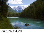 Алтай, озеро Малое Кучерлинское. Стоковое фото, фотограф Тимур Кузяев / Фотобанк Лори