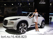 Hyundai Intrado concept. Московский международный автосалон 2014. Редакционное фото, фотограф Владимир Тучин / Фотобанк Лори