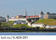Восточная часть Казанcкого кремля (2014 год). Стоковое фото, фотограф Вадим Хомяков / Фотобанк Лори