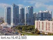Санкт-Петербург. Новостройки жилого комплекса "Космос" в Московском районе (2014 год). Редакционное фото, фотограф Александр Тарасенков / Фотобанк Лори