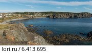 Town along the coast, Twillingate, North Twillingate Island, Newfoundland And Labrador, Canada (2013 год). Стоковое фото, агентство Ingram Publishing / Фотобанк Лори