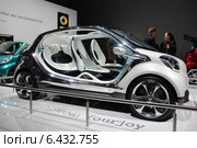 SMART showcar fourjoy. Московский международный автомобильный салон 2014. Редакционное фото, фотограф Владимир Тучин / Фотобанк Лори