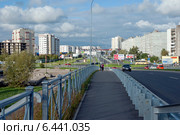 Калининград. Городской вид с эстакады на Сельму (район) (2014 год). Редакционное фото, фотограф Svet / Фотобанк Лори