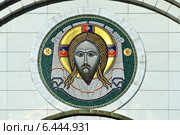 Надвратная икона храма Христа Спасителя. Калининград, Россия (2014 год). Стоковое фото, фотограф Сергей Трофименко / Фотобанк Лори