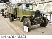ЗИС-5 "Трёхтонка" на ВДНХ (2014 год). Редакционное фото, фотограф Алёшина Оксана / Фотобанк Лори