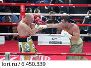 Бой между чемпионом Мира по версии WBC, Кшиштофом Влодарчиком и чемпионом Европы, Григорием Дроздом (2014 год). Редакционное фото, фотограф Дмитрий Неумоин / Фотобанк Лори