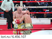 Боксерский клинч (2014 год). Редакционное фото, фотограф Дмитрий Неумоин / Фотобанк Лори