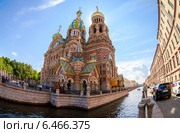 Санкт-Петербург. Храм Спаса-на-Крови. Эффект фишай (2014 год). Редакционное фото, фотограф FotograFF / Фотобанк Лори