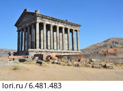 Армения, языческий храм Солнца в Гарни, I век (2014 год). Стоковое фото, фотограф Овчинникова Ирина / Фотобанк Лори