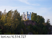 Выборг. Парк Монрепо.Остров Людвигштайн и капелла Людвигсбург (2014 год). Редакционное фото, фотограф Литвяк Игорь / Фотобанк Лори