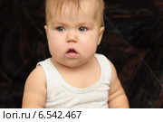 Младенец со слезами на глазах. Стоковое фото, фотограф Айнур Шауэрман / Фотобанк Лори
