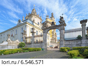 Собор Святого Юра во Львове, Украина (2010 год). Стоковое фото, фотограф Михаил Марковский / Фотобанк Лори