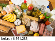 food purchases from supermarket. Стоковое фото, фотограф Яков Филимонов / Фотобанк Лори