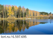 Подмосковье, город Балашиха, озеро Бабошкино (2014 год). Стоковое фото, фотограф Овчинникова Ирина / Фотобанк Лори
