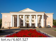 Город Скопин. Дворец культуры имени В.И. Ленина (2014 год). Редакционное фото, фотограф Сергей Лаврентьев / Фотобанк Лори