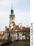 Чехия. Пражская Лорета (Костёл Рождества Господня) (2014 год). Стоковое фото, фотограф Михаил Ворожцов / Фотобанк Лори