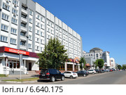 Тверь, улица Желябова, гостиница "Волга" (2014 год). Редакционное фото, фотограф Овчинникова Ирина / Фотобанк Лори