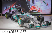 Болид Mercedes AMG Petronas F1 Team на ММАС 2014. Редакционное фото, фотограф Алексей Назаров / Фотобанк Лори