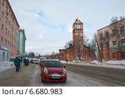 Кировск, проспект Ленина (2014 год). Редакционное фото, фотограф Юлия Бабкина / Фотобанк Лори