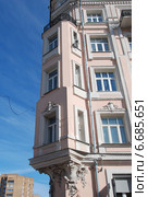 Переулок Сивцев Вражек, 23/14 (Бывший доходный дом И. М. Коровина). Москва (2012 год). Стоковое фото, фотограф lana1501 / Фотобанк Лори