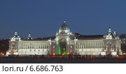 Дворец Земледельцев в Казани, Татарстан (2014 год). Стоковое фото, фотограф Вадим Хомяков / Фотобанк Лори