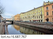 Санкт-Петербург, канал Грибоедова, Вознесенский мост (2014 год). Стоковое фото, фотограф Овчинникова Ирина / Фотобанк Лори