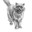 Кошка просит поесть - The cat requests to eat. Стоковая иллюстрация, иллюстратор Марина Ефремова / Фотобанк Лори